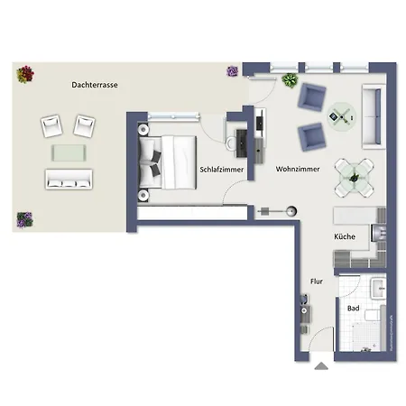 Apartment Siegfried Penthouse 11b *